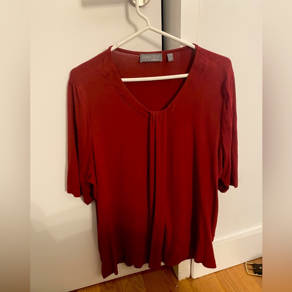 ULLA POPKEN: Red tunic
